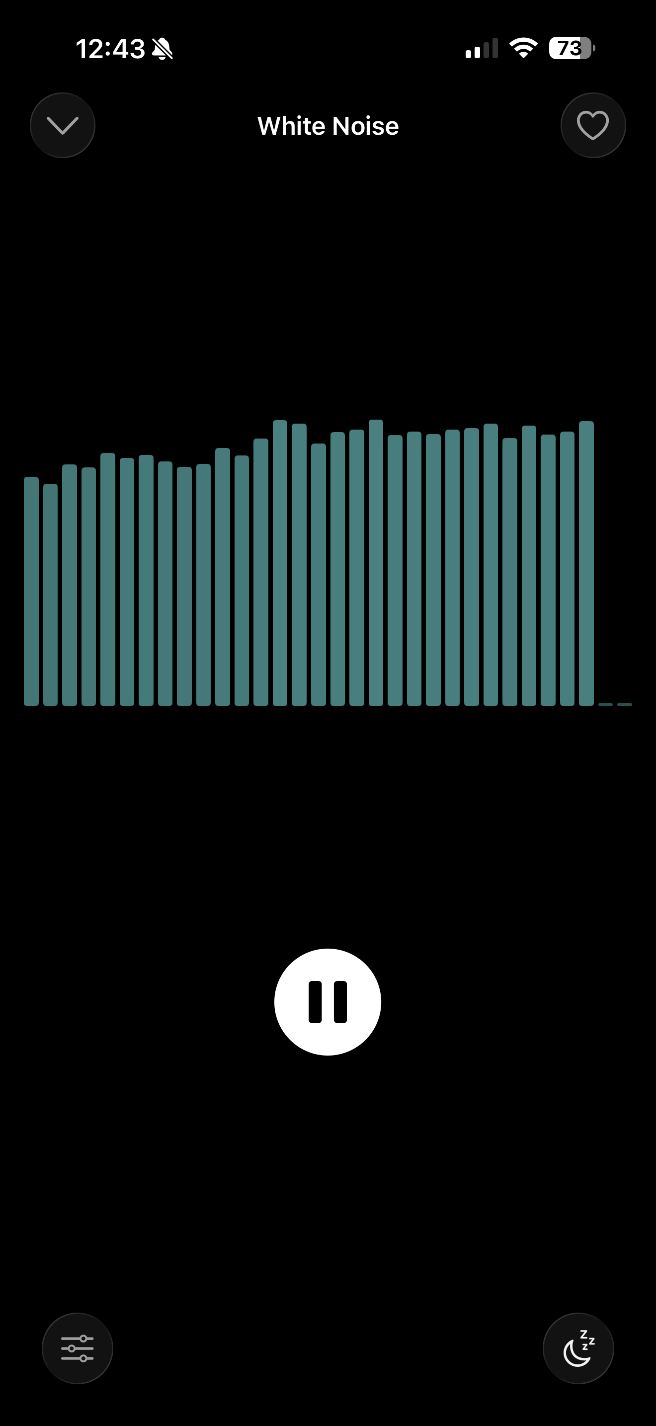 Full-screen sound player