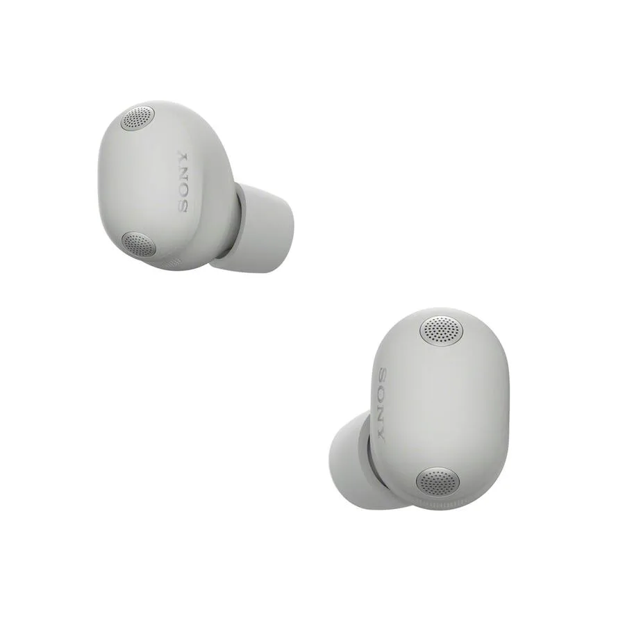 Sony WF-1000XM6 earbuds in silver